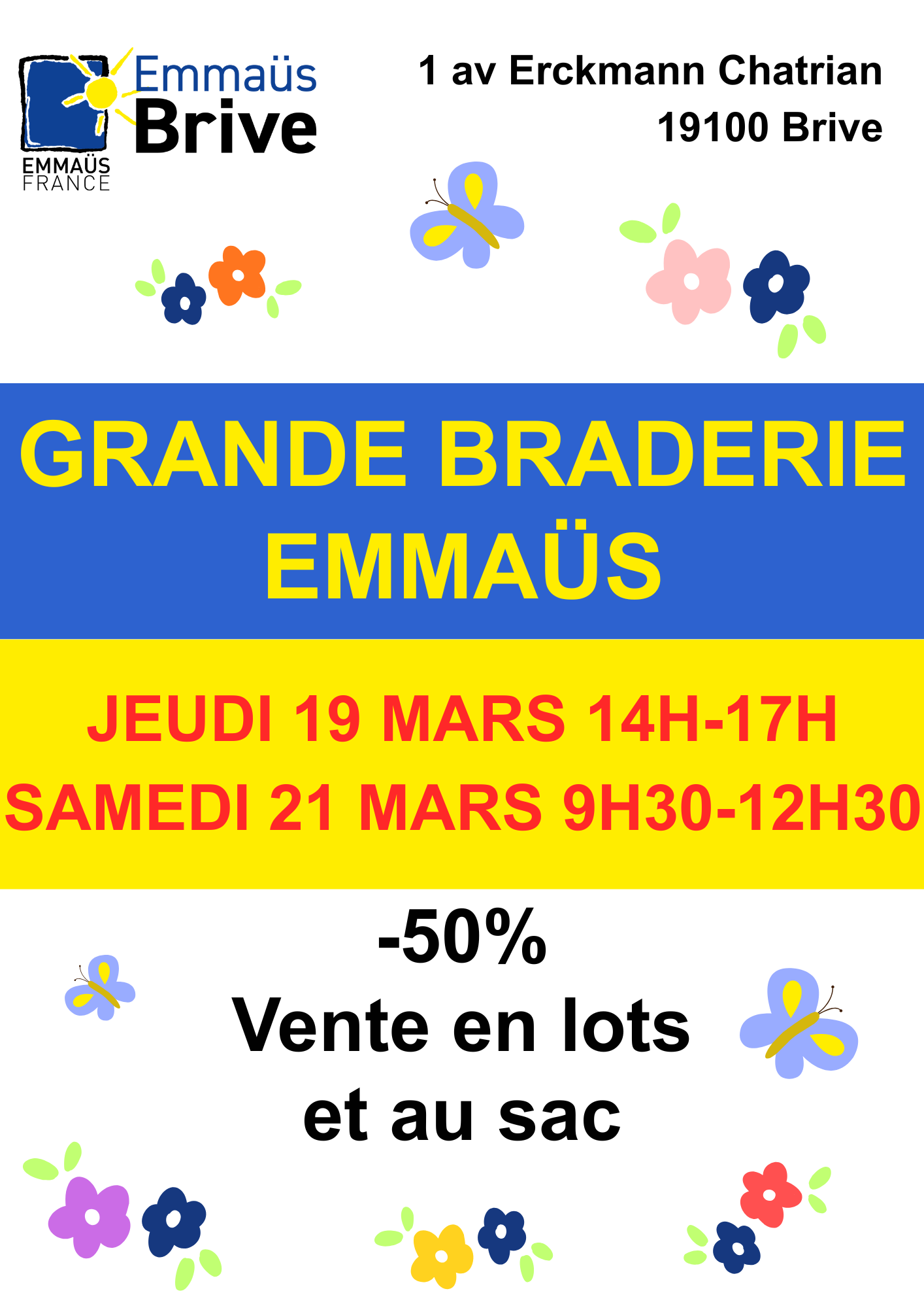 GRANDE BRADERIE EMMAUS